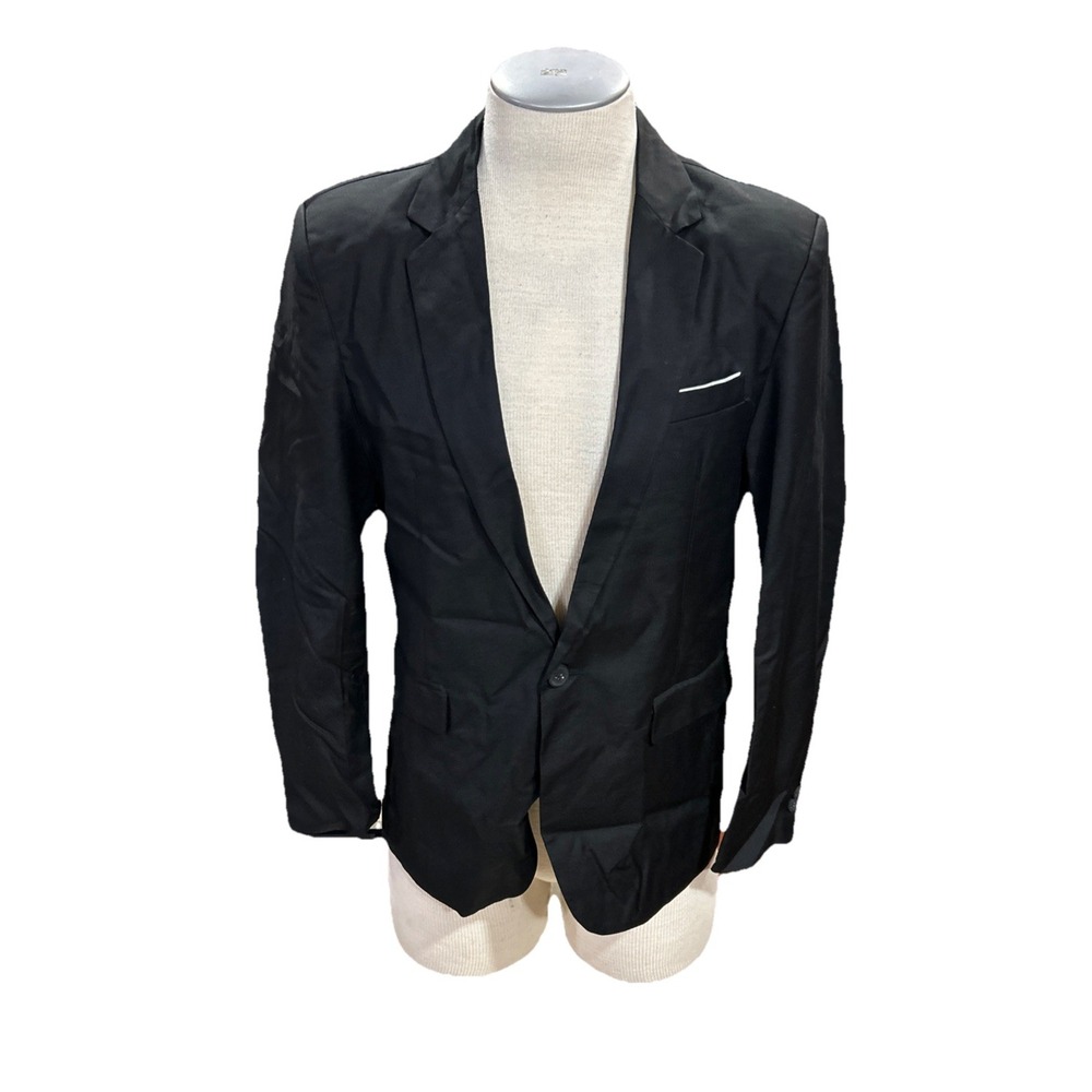 Beninos Men's Blazer Suit Jacket Size Medium Black Formal Coat